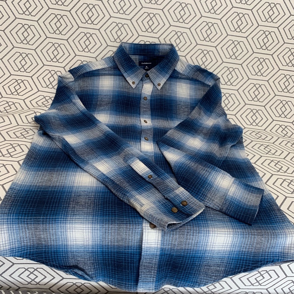 Croft&Barrow Blue Flannel